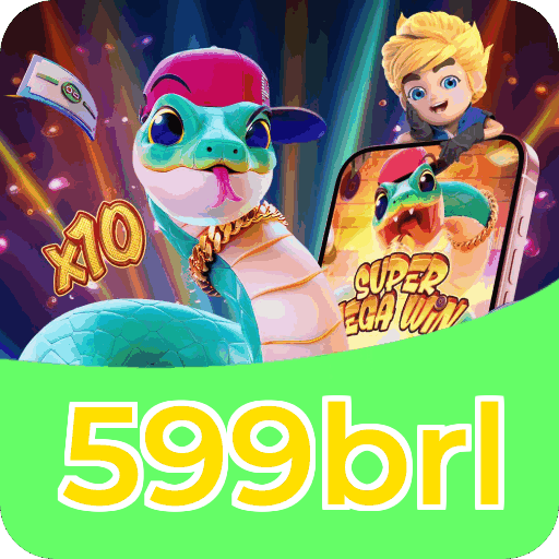 Números do app 599brl em material de marketing — ilustração, não auditoria